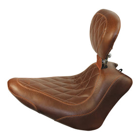 Mustang, Wide Tripper solo seat. With rider backrest SOLO SEATS Mustang