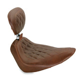 Mustang, Wide Tripper solo seat wiith rider backrest SOLO SEATS Mustang