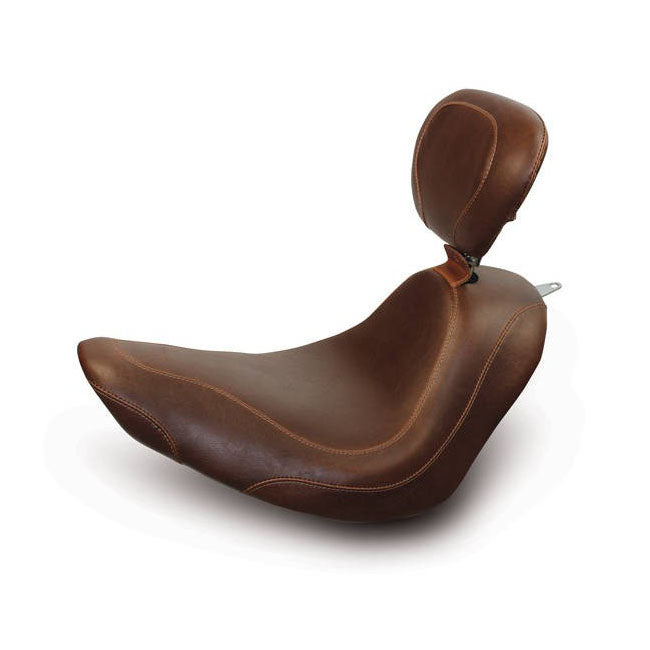 Mustang, Wide Tripper solo seat. With rider backrest SOLO SEATS Mustang