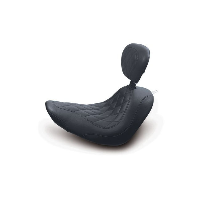 Mustang, Wide Tripper solo seat. With rider backrest SOLO SEATS Mustang
