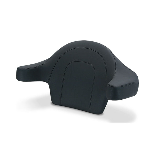 Mustang Backrest Pad With Armrests Smooth Vintage Style For King Tour Pack Backrests Mustang