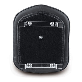 Mustang, OEM style sissy bar pad. Black. Diamond SISSY BARS Mustang