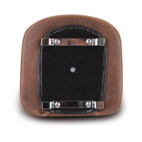 Mustang, OEM style sissy bar pad. Brown. Diamond SISSY BARS Mustang