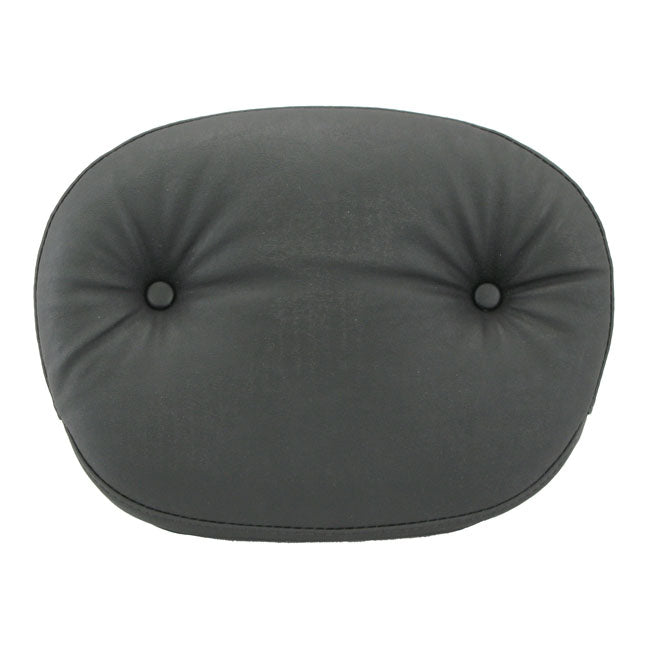 Mustang, sissy bar back pad. Black. Regal SISSY BARS Mustang