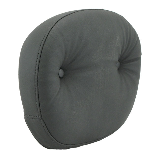 Mustang, sissy bar back pad. Black. Regal SISSY BARS Mustang
