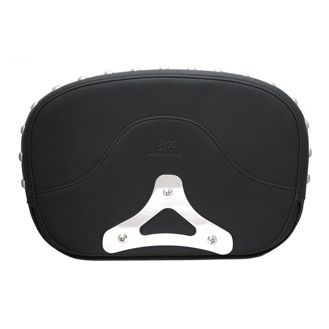 Mustang, sissy bar back pad. Black. Regal SISSY BARS Mustang