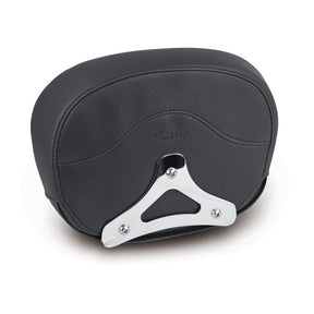 Mustang, sissy bar back pad. Black. Diamond SISSY BARS Mustang