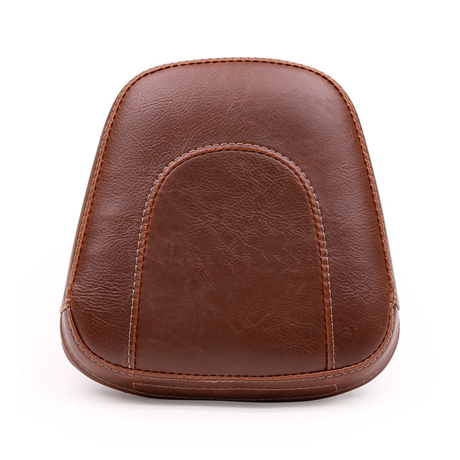 Mustang, Vintage sissy bar back pad. Brown SISSY BARS Mustang