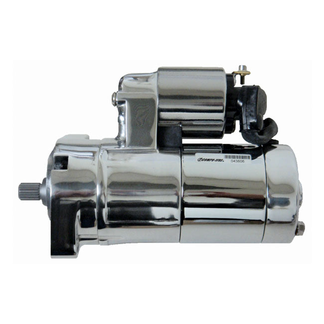 Compu Fire, Gen3 Starter Motor. 2.0k W. Chrome Starter Motors Compu Fire