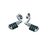Kuryakyn, Longhorn highway peg set. 1" (25.4mm). Chrome FOOTPEGS Kuryakyn