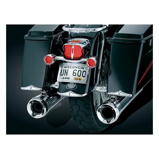 Kuryakyn, rear fender accent. Chrome FENDERS ACCENTS Kuryakyn