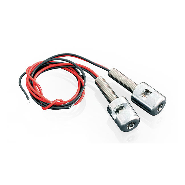 Kuryakyn, LED license plate bolt lights LICENSE PLATE LIGHTS Kuryakyn