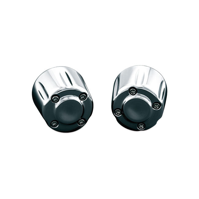 Kuryakyn, grip end weights. Chrome GRIPS MISC Kuryakyn