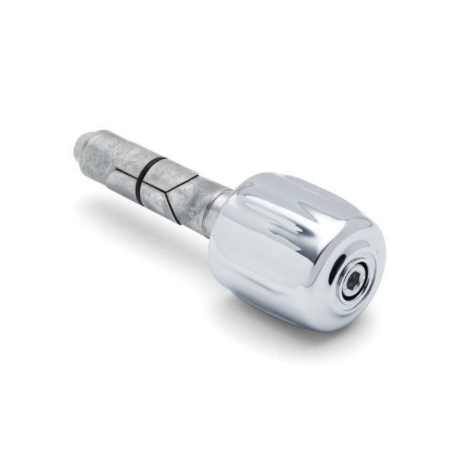 Kuryakyn, Clutch side bar end weight chrome HANDLEBAR MISC Kuryakyn