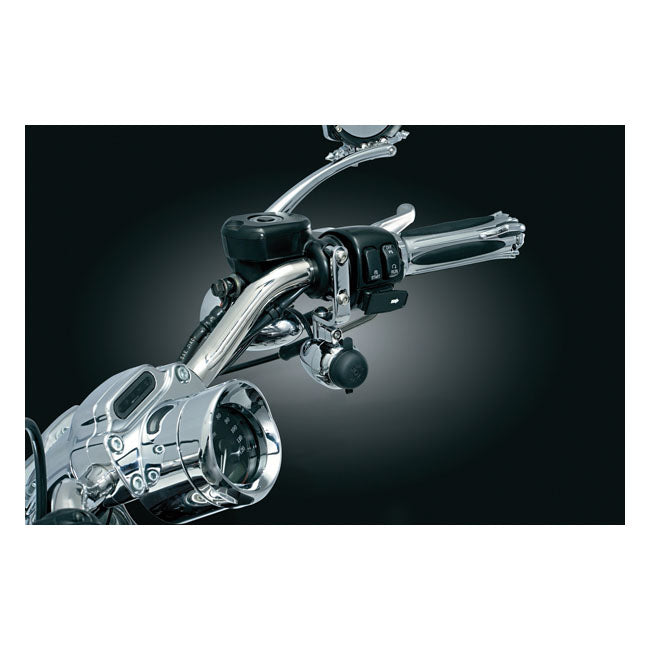 Kuryakyn, handlebar USB charger / power point POWER SOURCES 12 VOLT Kuryakyn
