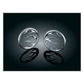 Kuryakyn, Speaker grill accents. Flame SPEAKERS Kuryakyn
