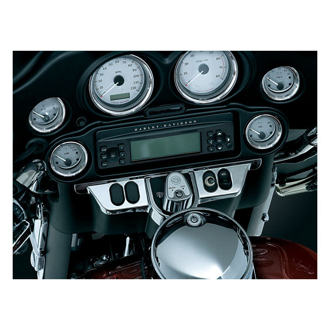 Kuryakyn, Switch panel accent. Chrome DASH MISC Kuryakyn