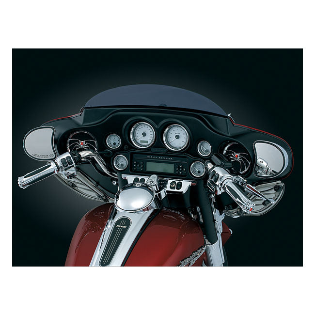 Kuryakyn, Switch panel accent. Chrome DASH MISC Kuryakyn