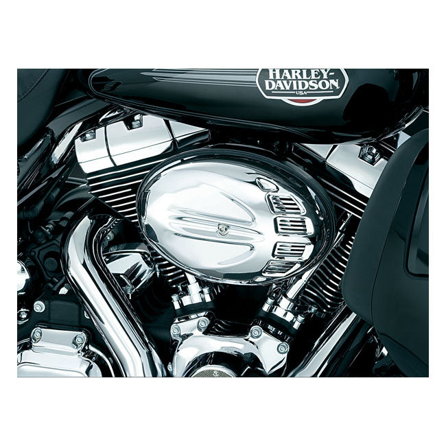 Kuryakyn, Scarab air cleaner cover. Chrome Air Cleaner Kuryakyn