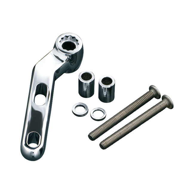 Kuryakyn, Handlebar perch mount. Chrome DRINK HOLDERS Kuryakyn