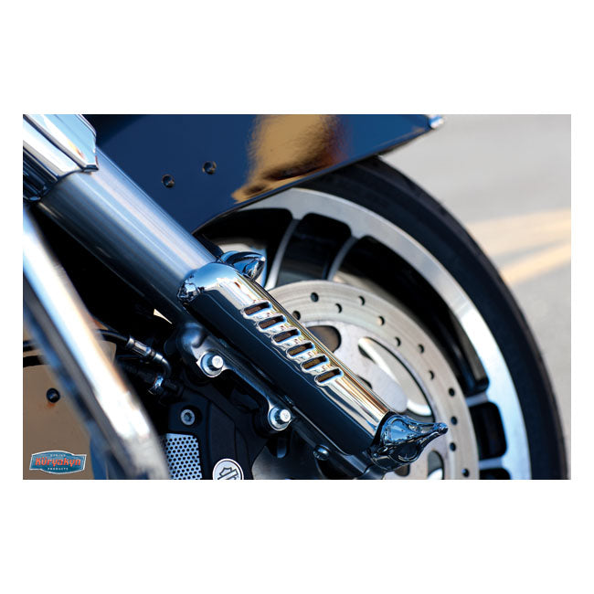Kuryakyn, Lower leg deflector shields. Chrome LOWER LEG ACCENT COVERS Kuryakyn