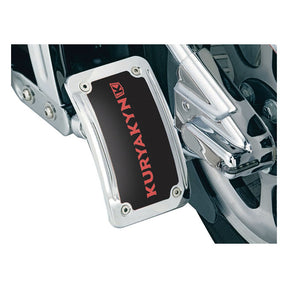 Kuryakyn, Curved license plate holder, vertical LICENSE PLATE BRACKETS Kuryakyn