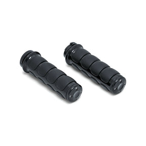 Kuryakyn, Black ISO grips GRIPS Kuryakyn
