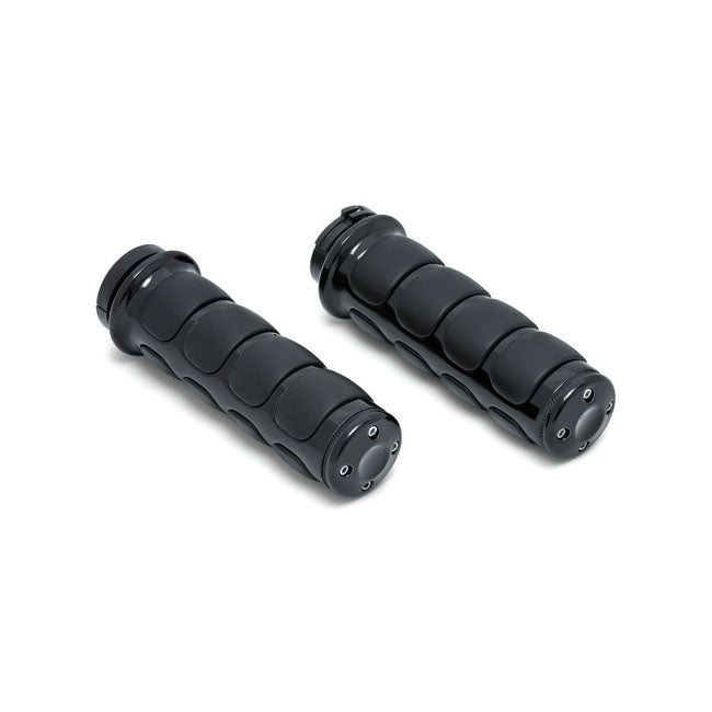 Kuryakyn, Black ISO grips GRIPS Kuryakyn