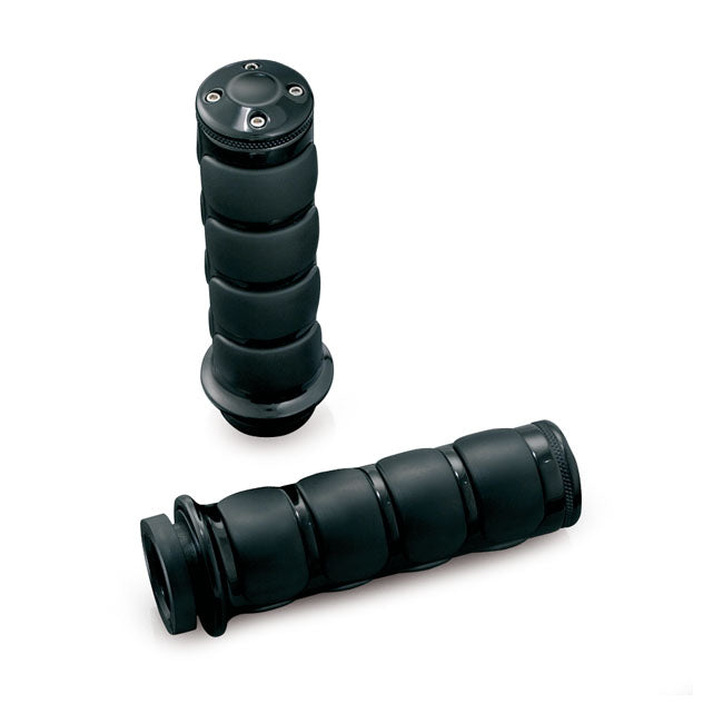 Kuryakyn, Black ISO grips GRIPS Kuryakyn