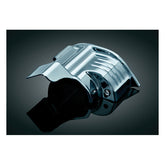Kuryakyn, starter motor mount cover. Chrome STARTER COVERS Kuryakyn