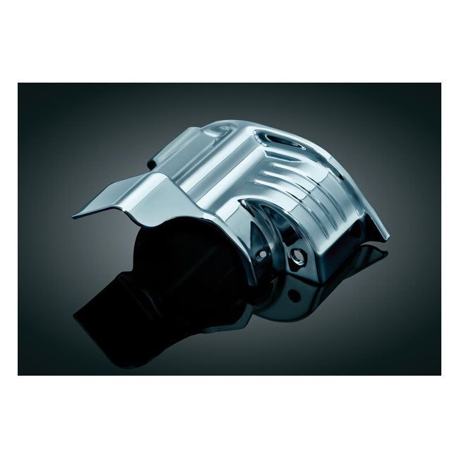 Kuryakyn, starter motor mount cover. Chrome STARTER COVERS Kuryakyn