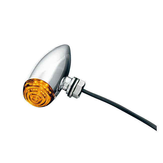 Kuryakyn, Smooth mini bullets, amber TURN SIGNALS Kuryakyn