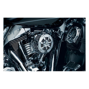 Kuryakyn, Alley Cat air cleaner cover. Chrome Air Cleaner Cover Kuryakyn