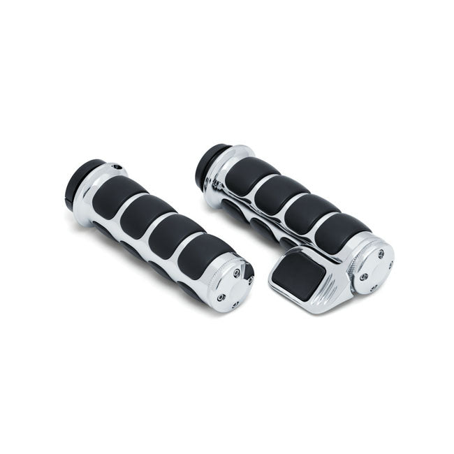 Kuryakyn, Premium ISO-grips. Chrome GRIPS Kuryakyn