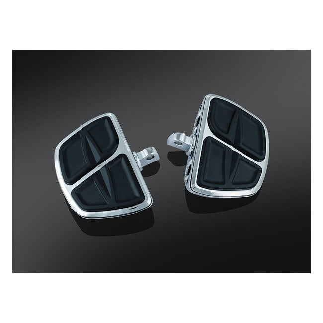 Kuryakyn, Kinetic mini floorboard set. Chrome FLOORBOARDS Kuryakyn