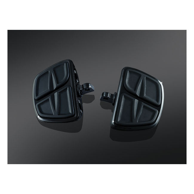Kuryakyn, Kinetic mini floorboard set. Gloss black FLOORBOARDS Kuryakyn