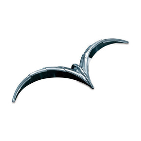 Kuryakyn, Speedo & tach brow. Chrome SPEEDOMETER/TACHO COVERS Kuryakyn