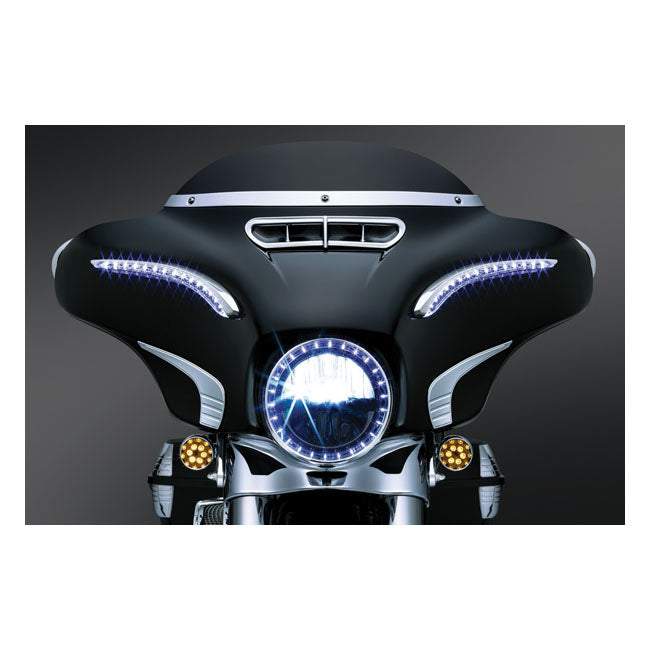 Kuryakyn, Smooth windshield trim. Chrome WINDSHIELDS TRIMS Kuryakyn