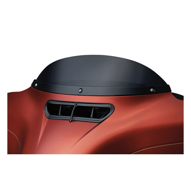 Kuryakyn, Smooth windshield trim. Gloss black WINDSHIELDS TRIMS Kuryakyn