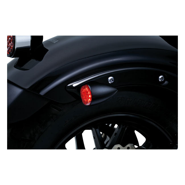 Kuryakyn, Torpedo LED turn signals. Black TURN SIGNALS Kuryakyn