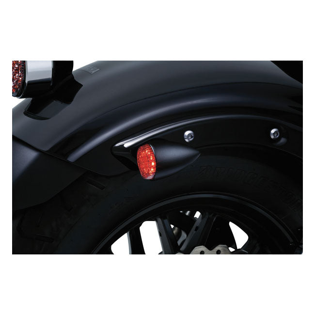 Kuryakyn, Torpedo LED run-turn-brake combo. Black TURN SIGNALS Kuryakyn