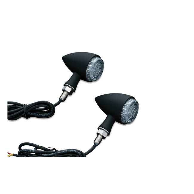 Kuryakyn, Torpedo LED run-turn-brake combo. Black TURN SIGNALS Kuryakyn