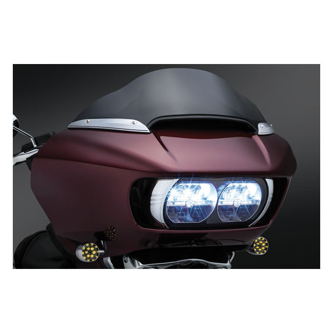 Kuryakyn, Windshield trim. side trims. Chrome WINDSHIELDS TRIMS Kuryakyn
