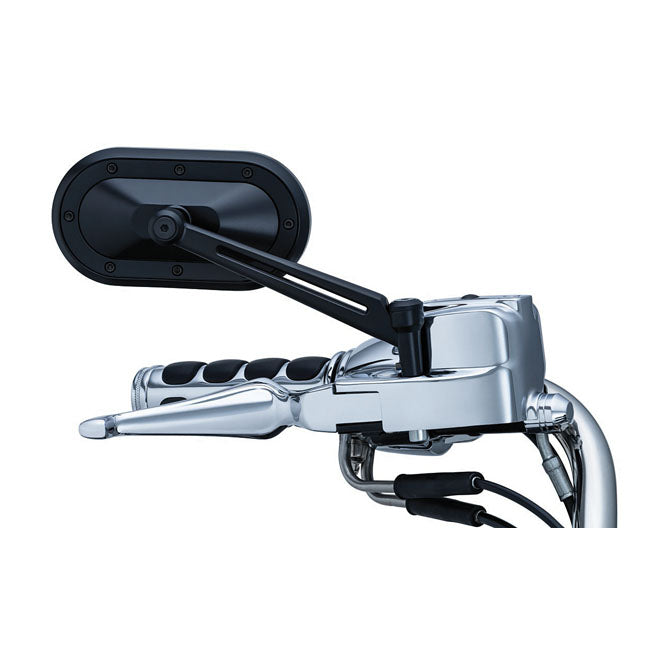 Kuryakyn, Heavy industry mirrors satin black MIRRORS Kuryakyn