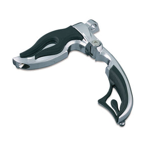 Kuryakyn, Flamin'' switchblade foot pegs. Chrome FOOTPEGS Kuryakyn