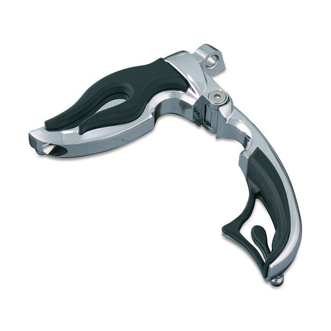 Kuryakyn, Flamin'' switchblade foot pegs. Chrome FOOTPEGS Kuryakyn
