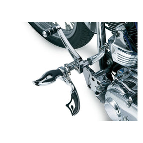 Kuryakyn, Flamin'' switchblade foot pegs. Chrome FOOTPEGS Kuryakyn