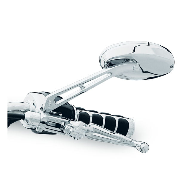 Kuryakyn, Ellipse mirror set. Chrome MIRRORS Kuryakyn