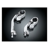 Kuryakyn, Tour-Tech cruise peg mounts. Short. Chrome FOOTPEGS MOUNTS Kuryakyn