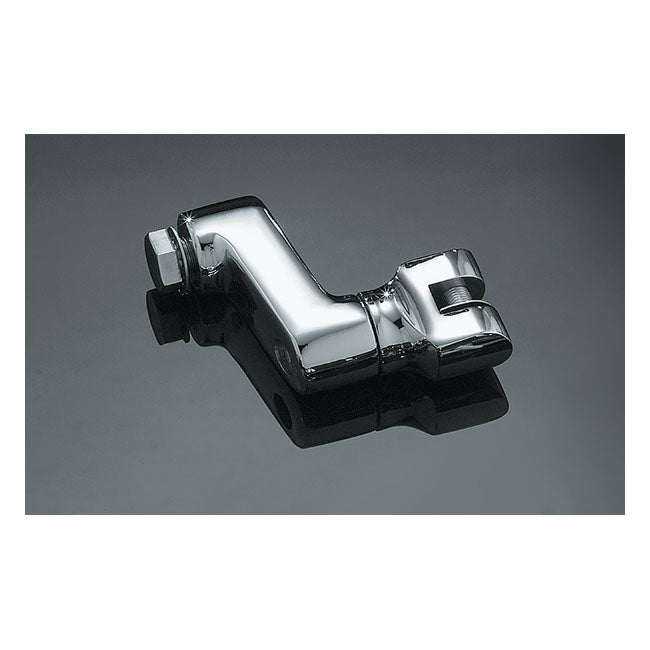 Kuryakyn, Standard footpeg offset mount kit. Chrome FOOTPEGS MOUNTS Kuryakyn